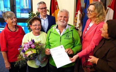 Verdiente Ehrung für Jürgen Pfliegensdörfer